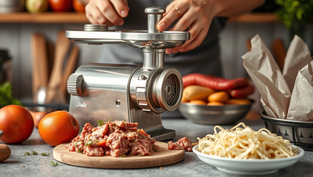 meat grinder