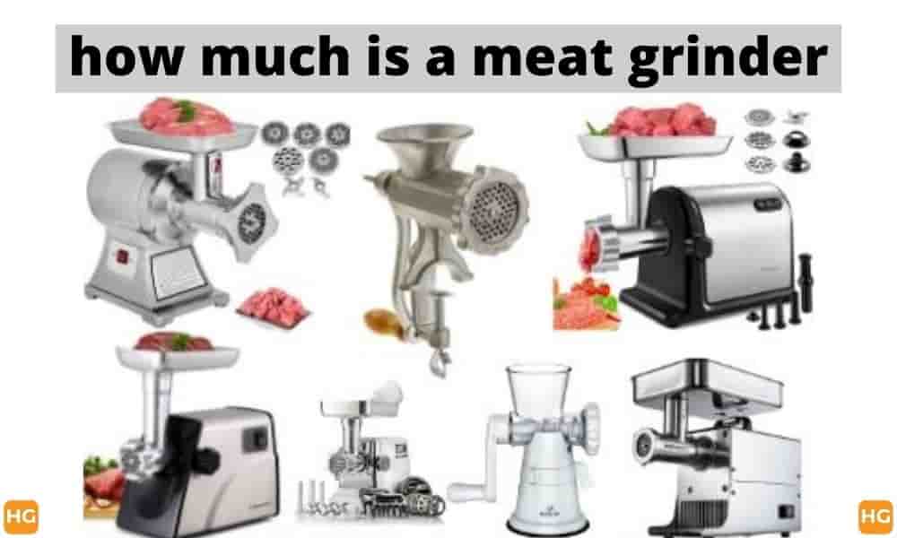 how much is a meat grinder
