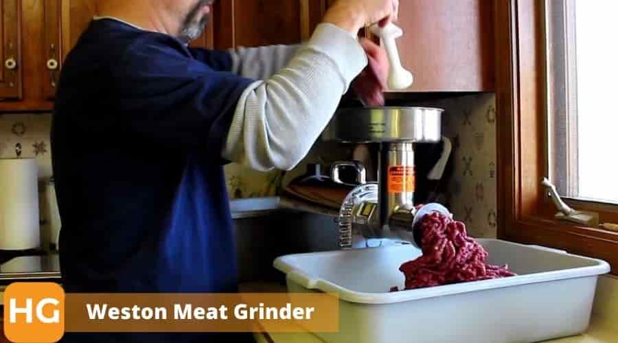 weston meat grinder reviews