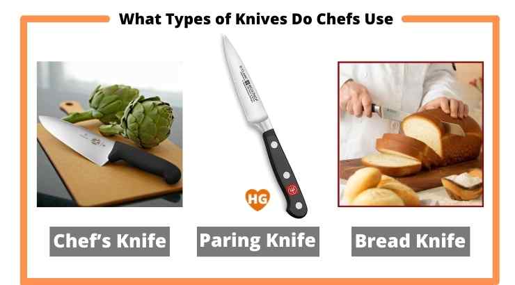 What Types of Knives Do Chefs Use